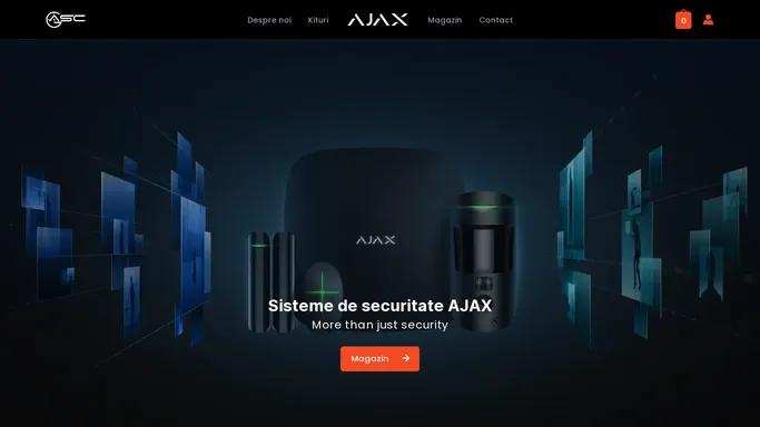 Grup ASC | Sisteme De Securitate | AJAX