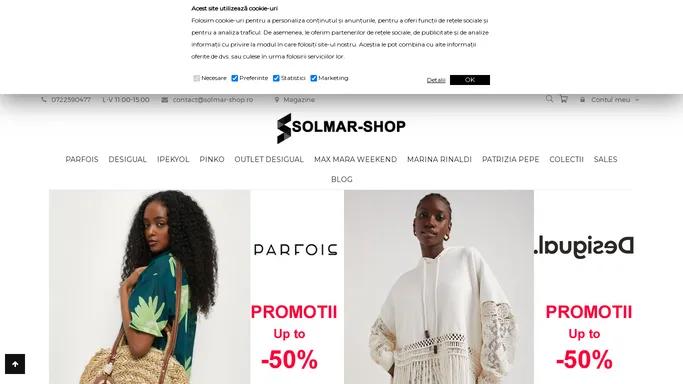 Solmar: DESIGUAL & PARFOIS | Shop oficial | Multibrand 100% original