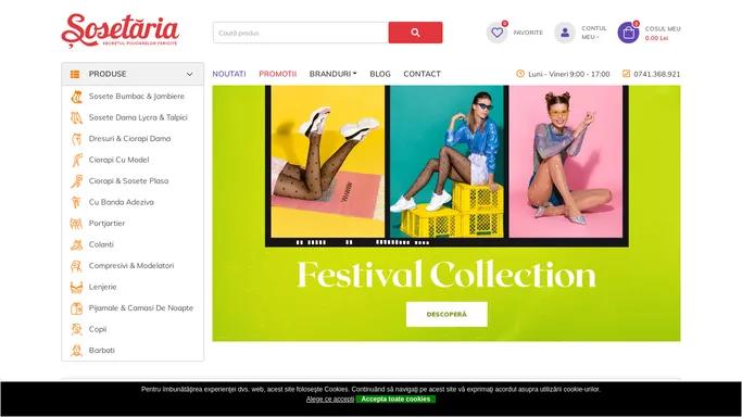 Sosetaria - Primul magazin online de ciorapi, dresuri si sosete