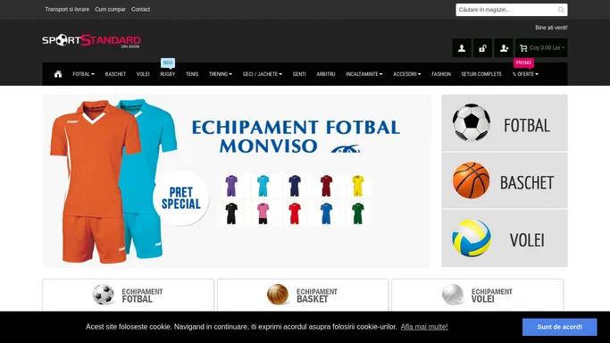 Echipament sportiv | Magazin online de echipament sportiv SportStandard.ro