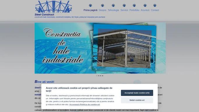 constructii hale industriale,constructii metalice,fier forjat : Steel Construct
