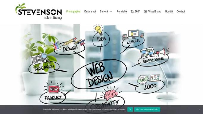 Web design & marketing online Oradea - Stevenson Advertising