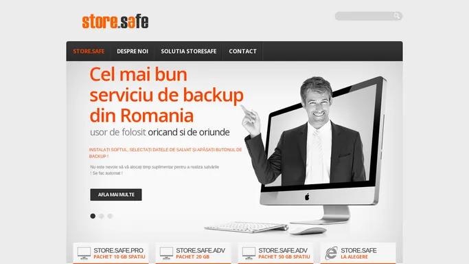 store.SAFE - Backup Online de Date