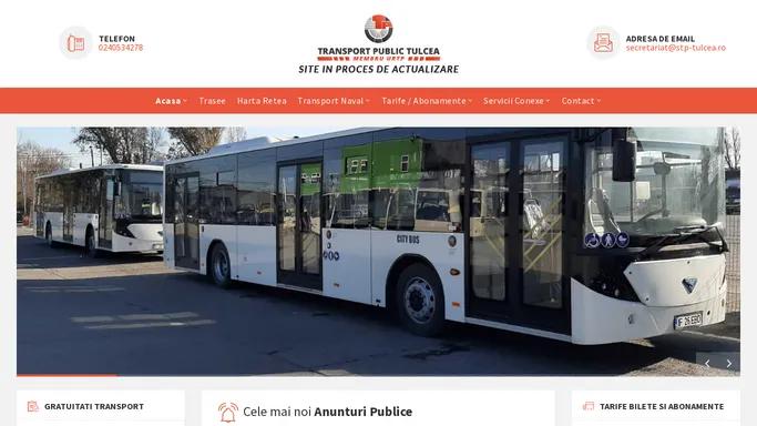 Transport Public S.A. Tulcea – Site Oficial - Transport Public S.A. Tulcea - Site Oficial