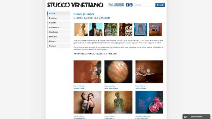 STUCCO VENETIANO - Giorgio Graesan & Friends Pavan Ernesto prin De Arte Paints Collection