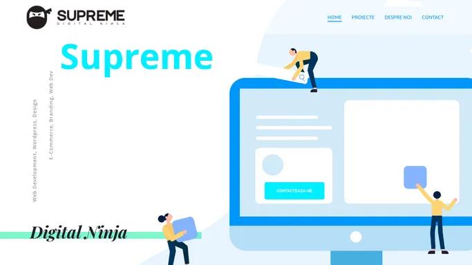 Supreme Digital Ninja - Web Development Experts