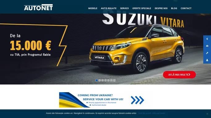 Autonet Suzuki - Reprezentanta autorizata in Bucuresti