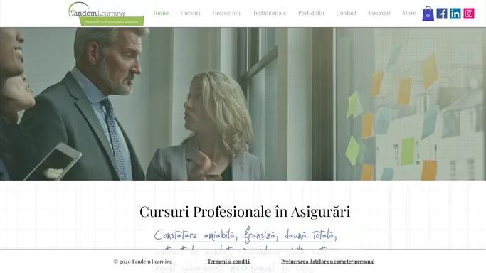 Cursuri Asigurari Online | Tandem Learning | Bucuresti
