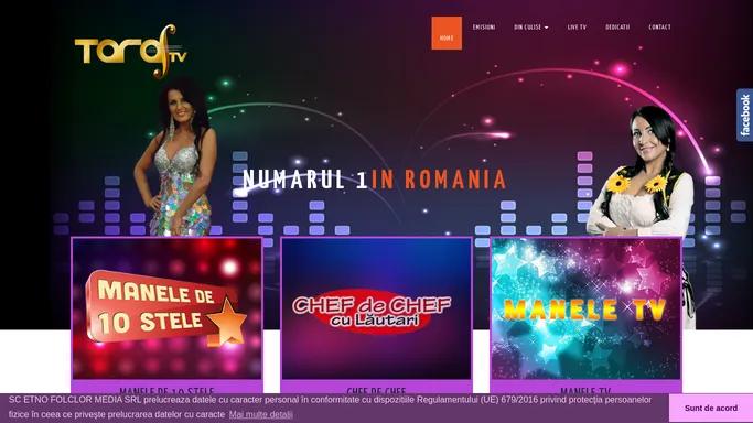 Taraf TV - Singura televiziune din Romania de manele si muzica de petrecere