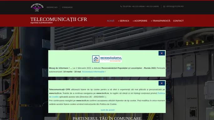 Telecomunicatii CFR - tccfr.ro