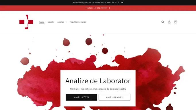 Technomed Group - Laborator de analize medicale pentru oameni sanatosi
