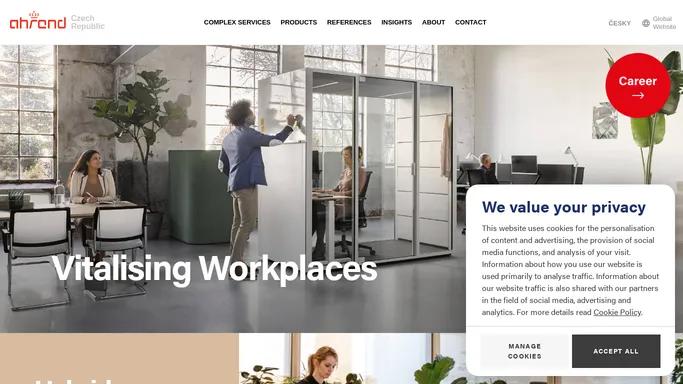 Vitalising workplaces | Ahrend