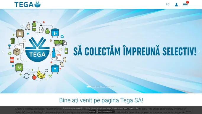 Pagina web Tega SA