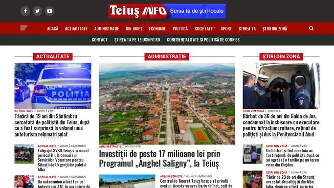 teiusinfo.ro | stiri teius | ziar teius - stiri, evenimente si informatii din orasul teius