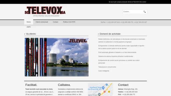 Televox SA - Optati pentru solutii integrate!