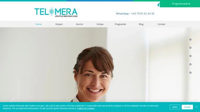 Consultatii Online | TELOMERA - Lifestyle Medicine Clinic