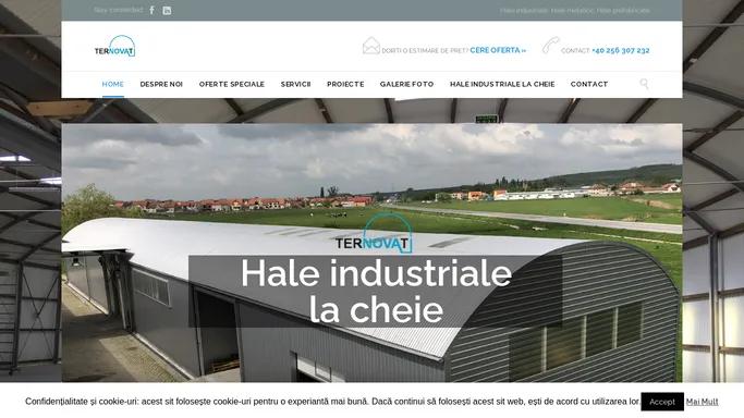 Hale Metalice | Hale Industriale la cheie - SC Ternovat