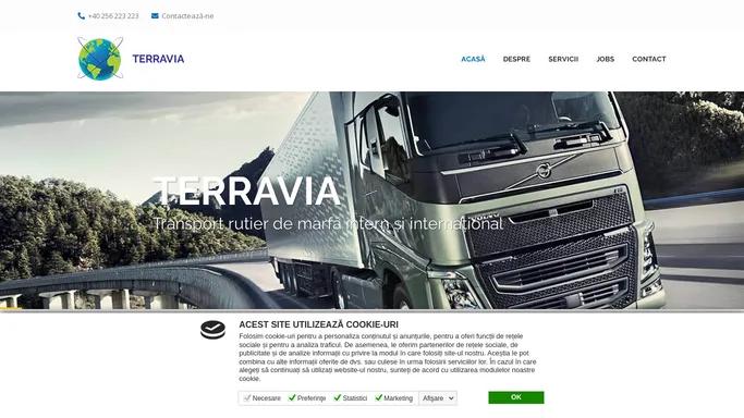 Terravia - Transport rutier intern si international de marfa