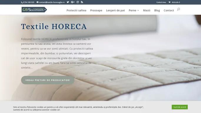 Textile HORECA - Profesionale si casnice