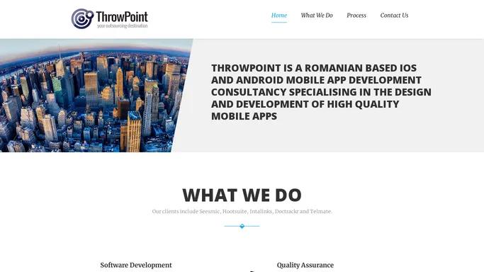 THROWPOINT - Your Outsourcing Destination