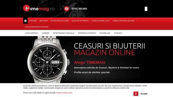 TimeMag - Ceasuri bijuterii online