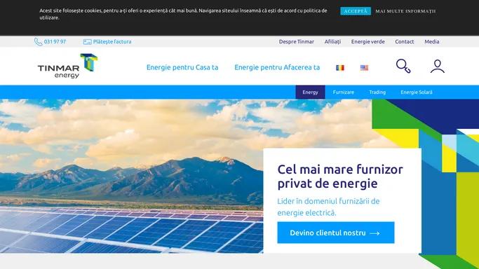 Tinmar Energy - Energie regenerbila in Romania | Tinmar