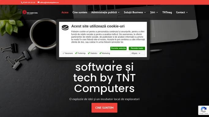 Pagina principala - TNT Computers/ O explozie de idei