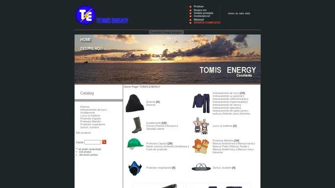 Tomis Energy - Unitate protejata
