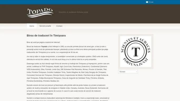 Topado Translations - Birou de traduceri profesionale in Timisoara