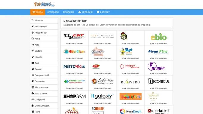 Magazine de TOP 2020 | TopShops.ro - Lista Magazinelor online din Romania