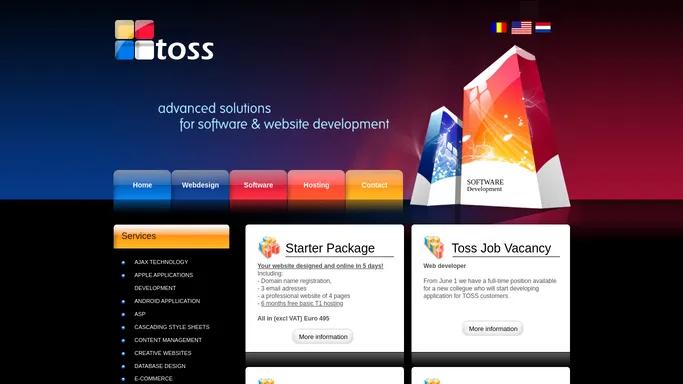 Toss ~ Home Page