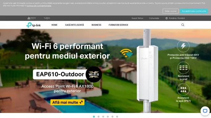 TP-Link Romania – Echipamente de retea Wi-Fi pentru acasa si birou