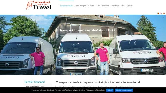 Transport animale de companie caini si pisici in tara si international | transportcaini.ro -