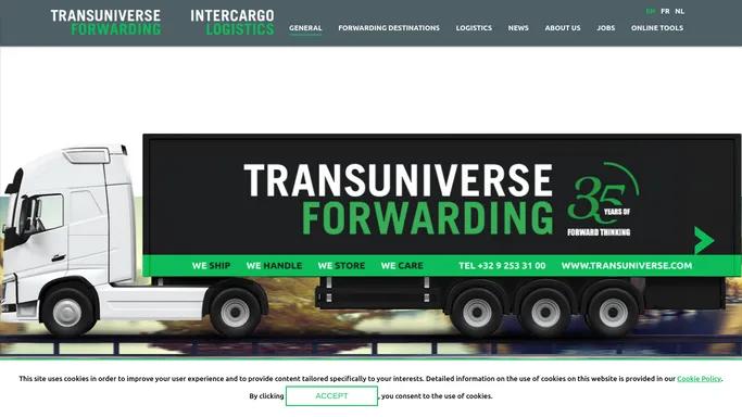 Transuniverse Forwarding - The groupage specialist