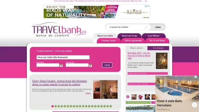 TravelBank.ro - hoteluri, pensiuni, cazare, oferte, rezervari, camere, comunicare, calatorii