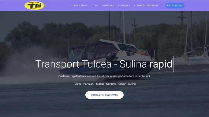 TDS - Transport Tulcea - Sulina