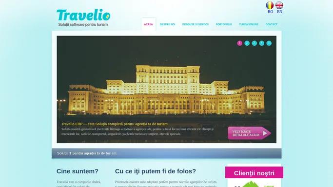 Travelio, Program software agentie de turism - rezervari online