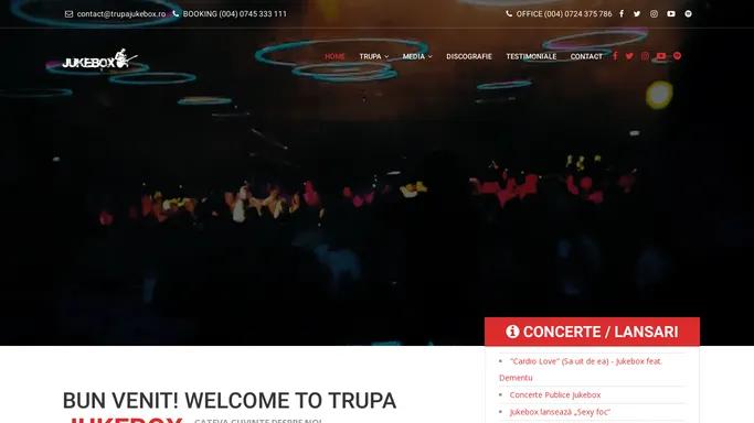 Trupa Jukebox Romania | Website Oficial