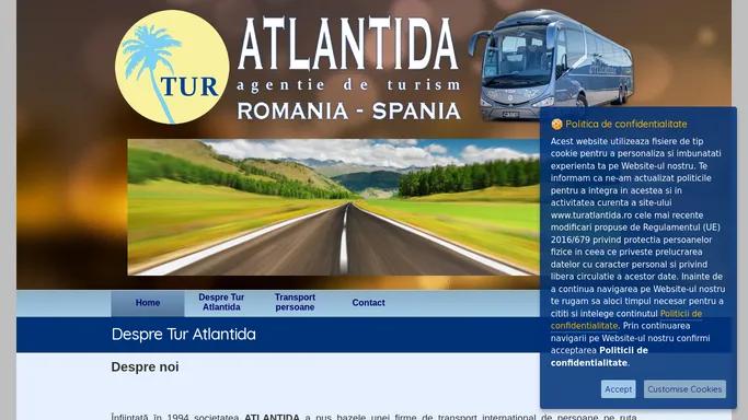 Agentie de turism TUR ATLANTIDA, transport persoane Baia Mare Spania