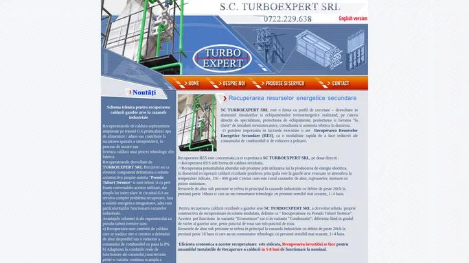 Turboexpert - specialistii in recuperari energetice