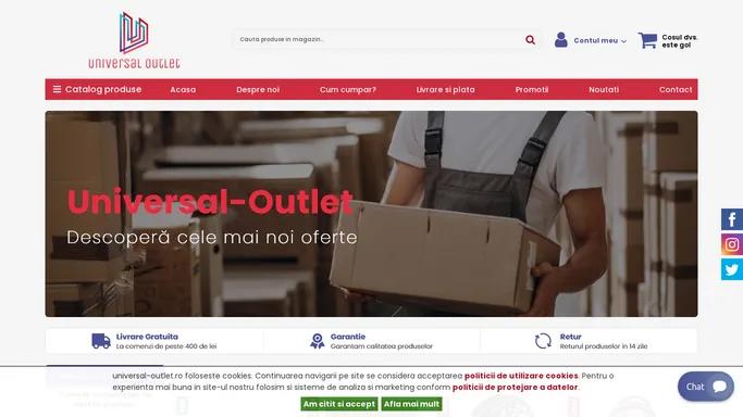 Magazin universal outlet online