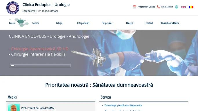 Clinica EndoPlus – Urologie si Andrologie Cluj-Napoca