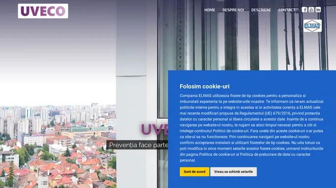 UVECO - Modul pentru decontaminarea aerului din cabinele ascensoarelor - Elmas SRL, Brasov, Romania