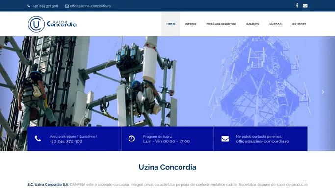 Uzina Concordia - Utilaje de mecanizare si interventie