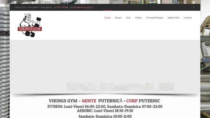 Vikings Gym – Sala de fitness in Drumul Taberei