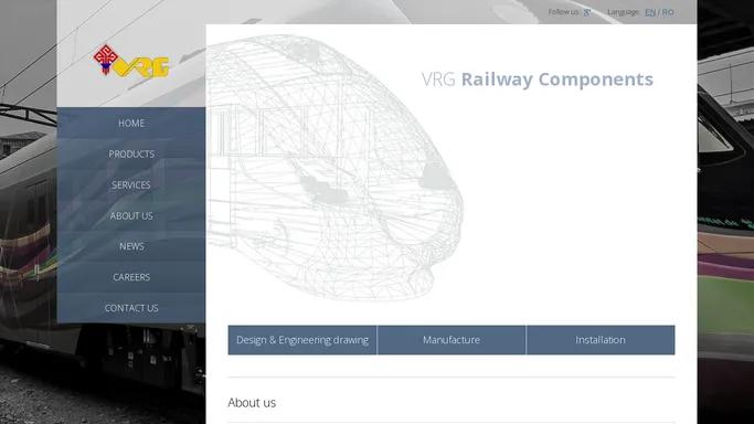 VRG - Railway Components Manufacturer