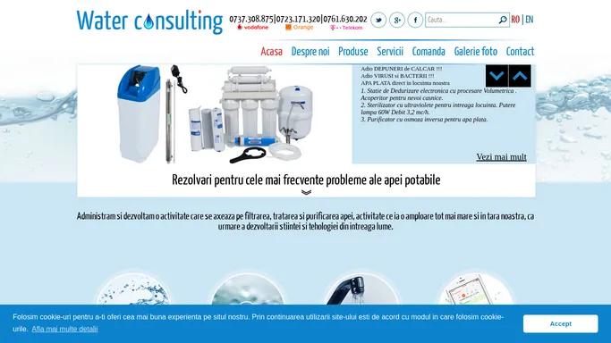 Water Consulting • Water Consulting