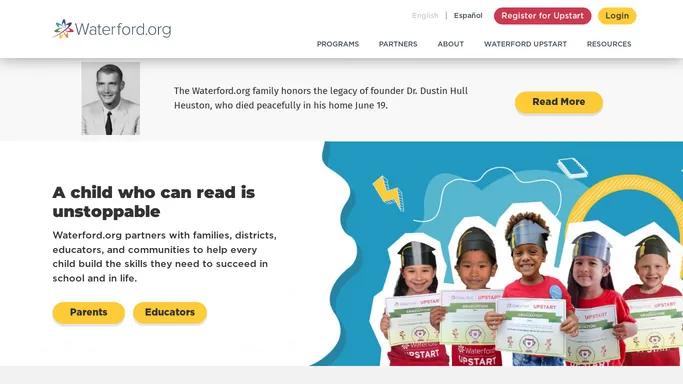 Waterford.org | Early Learning Software