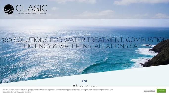 WaterTreatment – Clasic Water Treatment creeaza si implementeaza solutii pentru tratarea si analiza apelor industriale si reziduale