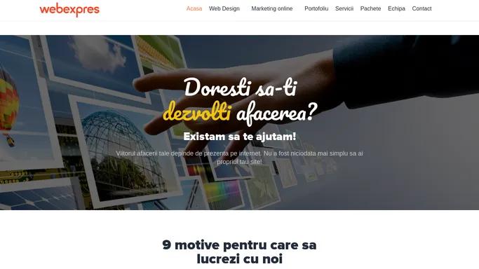 Web Design Cluj - Servicii Web Design si Optimizare site